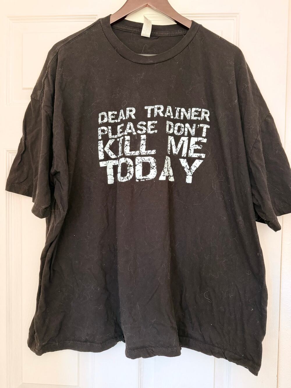 Cotton Bloom Personal Trainer  Funny Graphic T Shirt Black 3XL